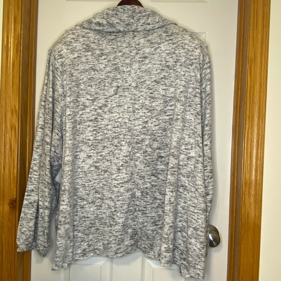 COPY - Lightly worn, Lane Bryant relaxed fit spacedye sweater, size 34/36 - Picture 4 of 8